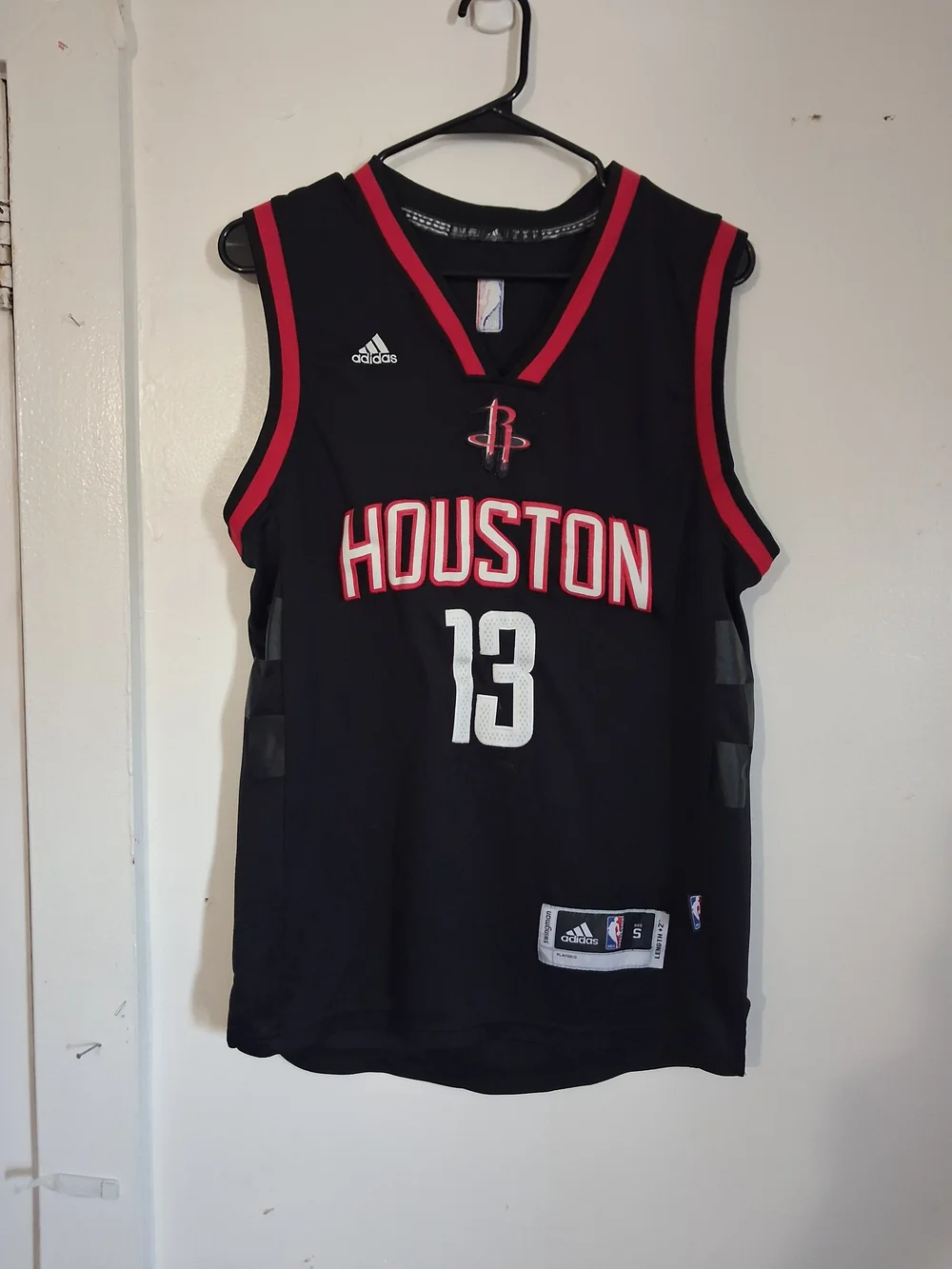 Adidas NBA Houston Rockets James Harden #13 Alternate Jersey Men's Small